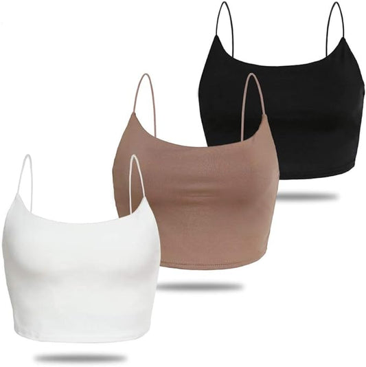 TANK TOPS,  Silk Crop Tanks