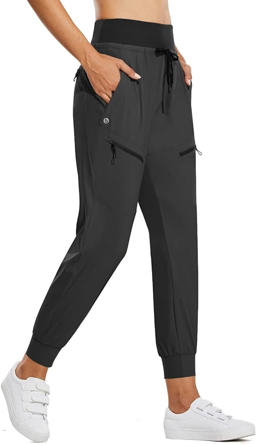 JOGGERS, Hiking Jogger Pants in Black