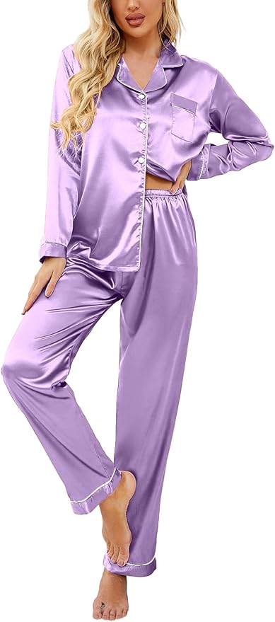 PJ's, Silk Pajama Set