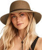 HEADWEAR, Woman's Wide Brim Straw Hat