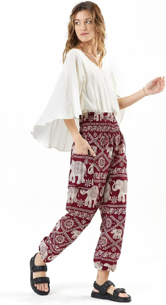 PANTS, Comfy Boho Harem Pants