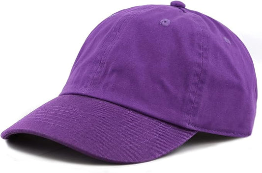 HEADWEAR, Purple Kids Hat