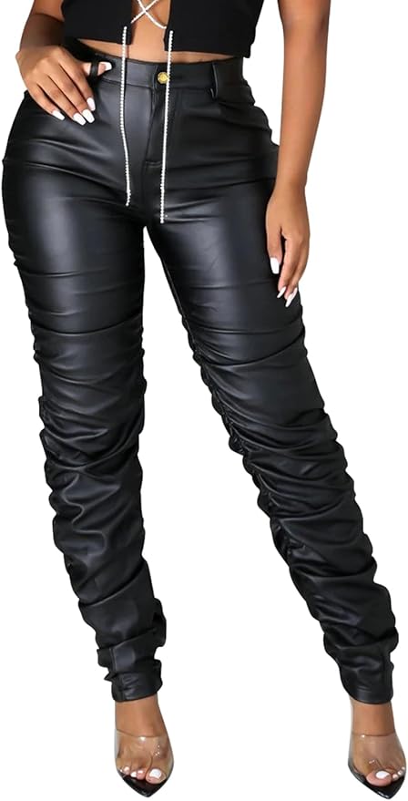 LEGGINS, Leather Leggings