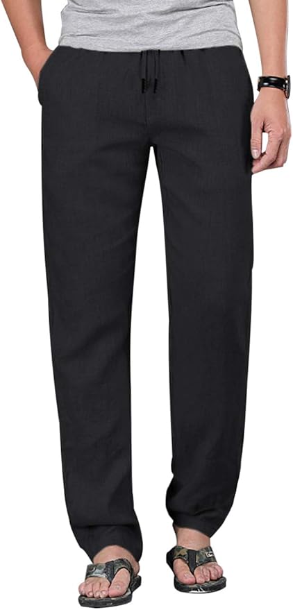 PANTS, Men's Navy Beach Pants