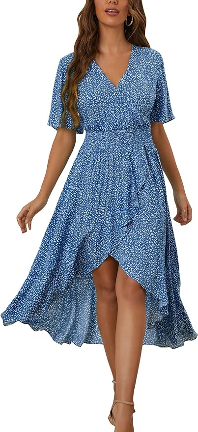 DRESS, Beautiful print maxi dress