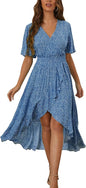 DRESS, Beautiful print maxi dress
