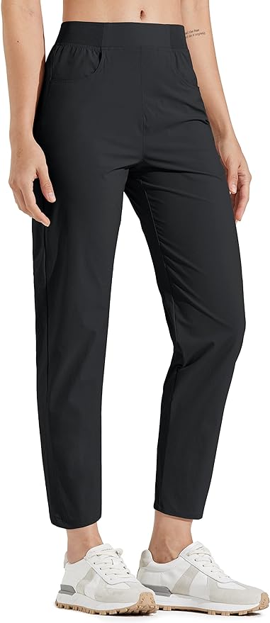 PANTS, Women's Quick Dry Black Pants