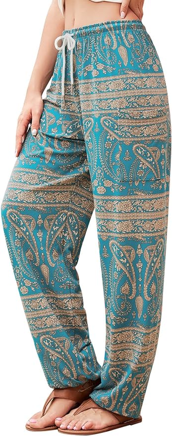 PANTS, Women's Comfy Boho Pants