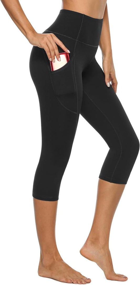 PANTS, High Waist Yoga Capris