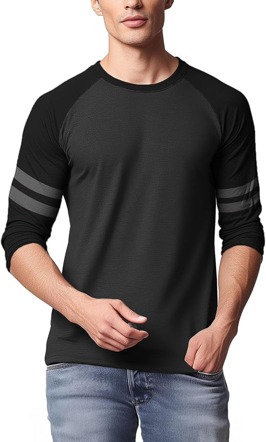 SHIRT, Men's Raglan Jersey Shirt