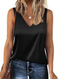 TANK TOP, Silk Satin Tank Top